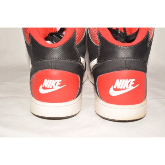 Nike Son of Force Mid Bred 616281-018 Mens 9.5 Black Red White High Top Sneakers main image 9